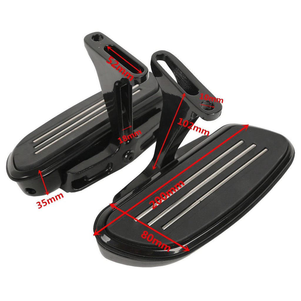 Pegstreamliner Passenger Floorboards for Harley (1993–Present)
