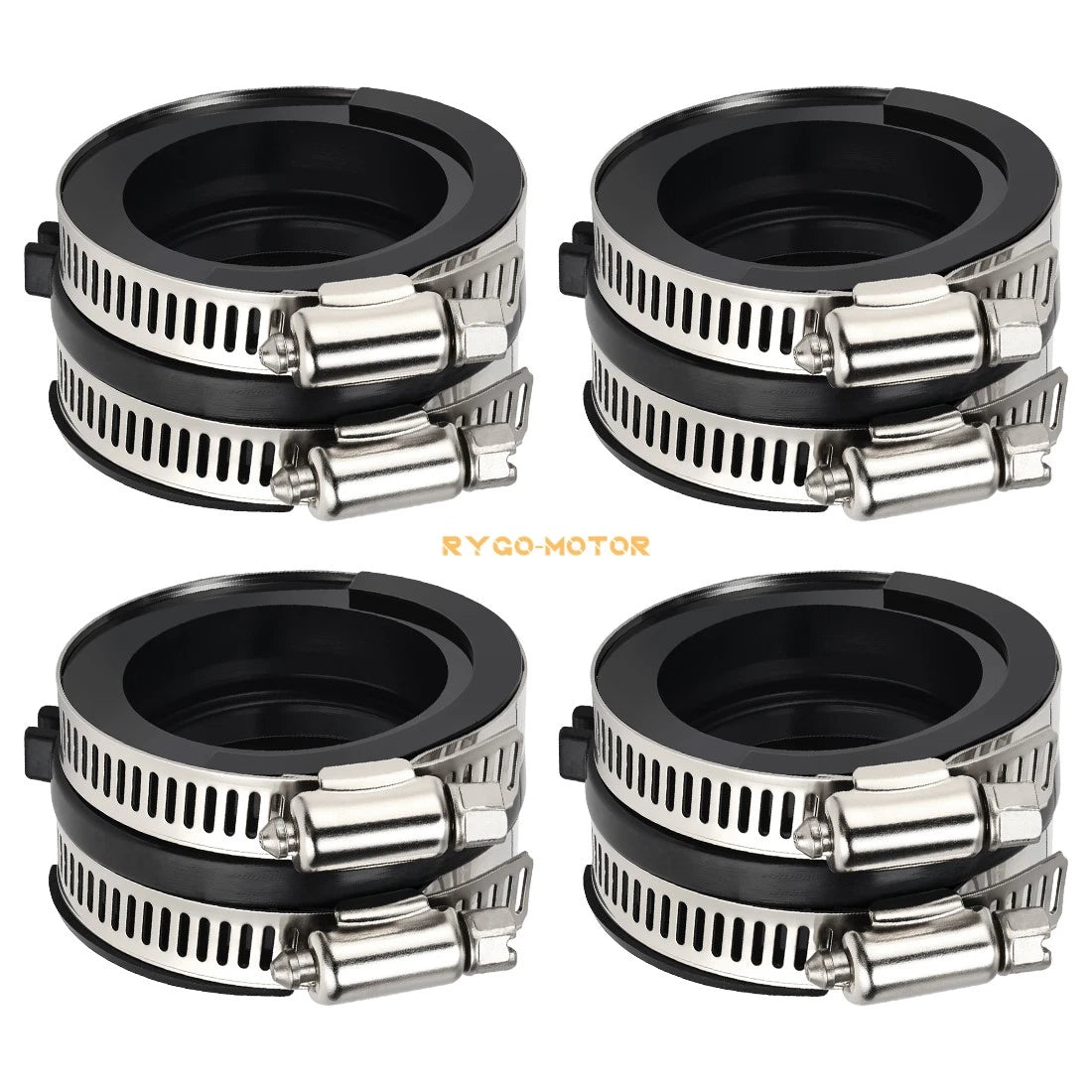 Set of 4 Intake Manifold Boots for Honda VFR750F Interceptor (1990–1993) 16211-MT4-000