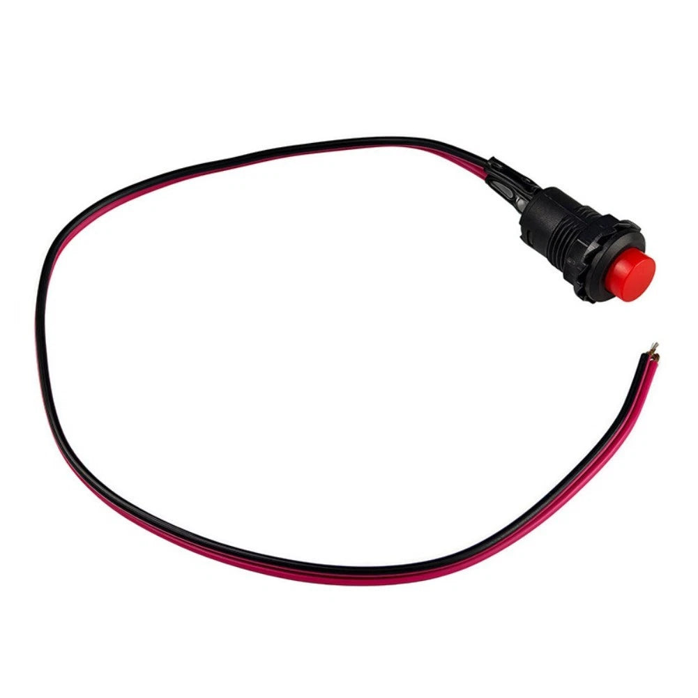 Horn Switch Button for Universal Cars (12V) - ABS Black