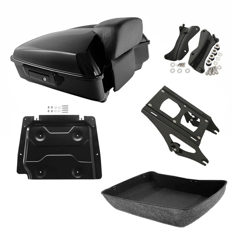 Chopped Trunk Backrest Mount Plate for Harley Touring (2014–2026)