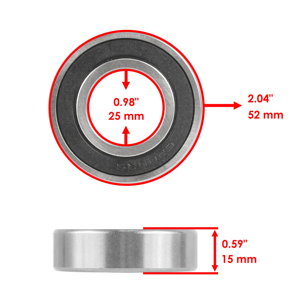 Spindle Rebuild Ball Bearings Replacement for Toro Z Master (2005–2015)