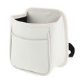Auto Trash Can for Universal Fit (1 Pcs) - Portable Hanging Bin, White