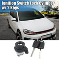 Ignition Switch Steering Lock Cylinder w Key for Volkswagen Audi (2004–2016)