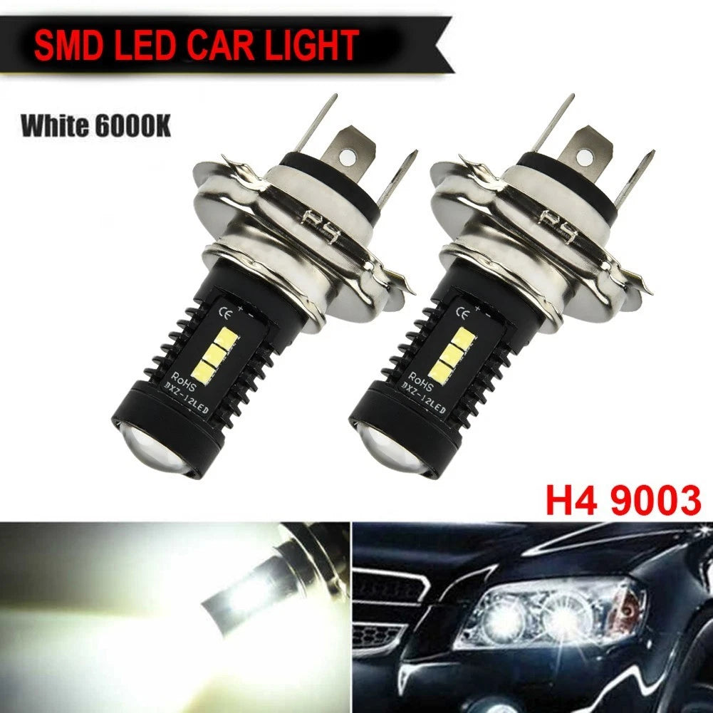 LED Bulb H4 9003 for Universal Vehicles (DC 12V-24V)