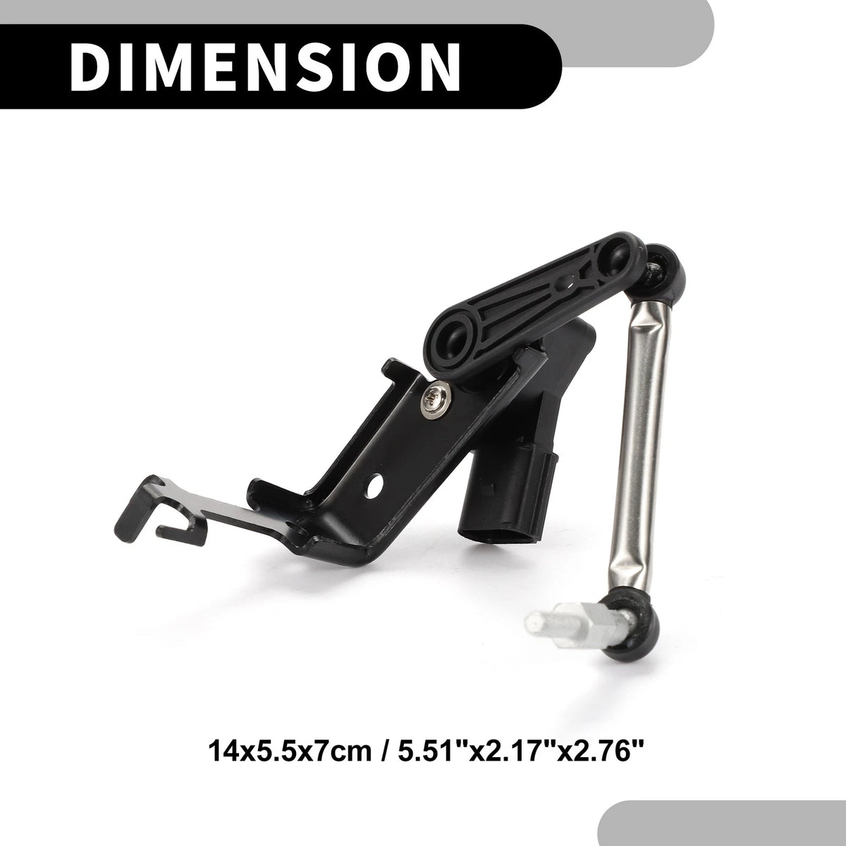 Front Left Air Suspension Ride Height Level Sensor 4N0941285C for Audi S8 (2013–2019)