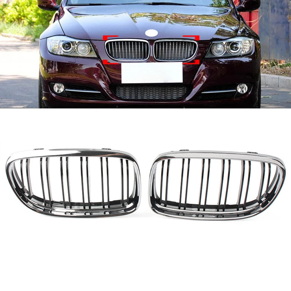 Front Kidney Grille for BMW 3 Series E90 E91 (2008–2012) 51137201969 51137201970