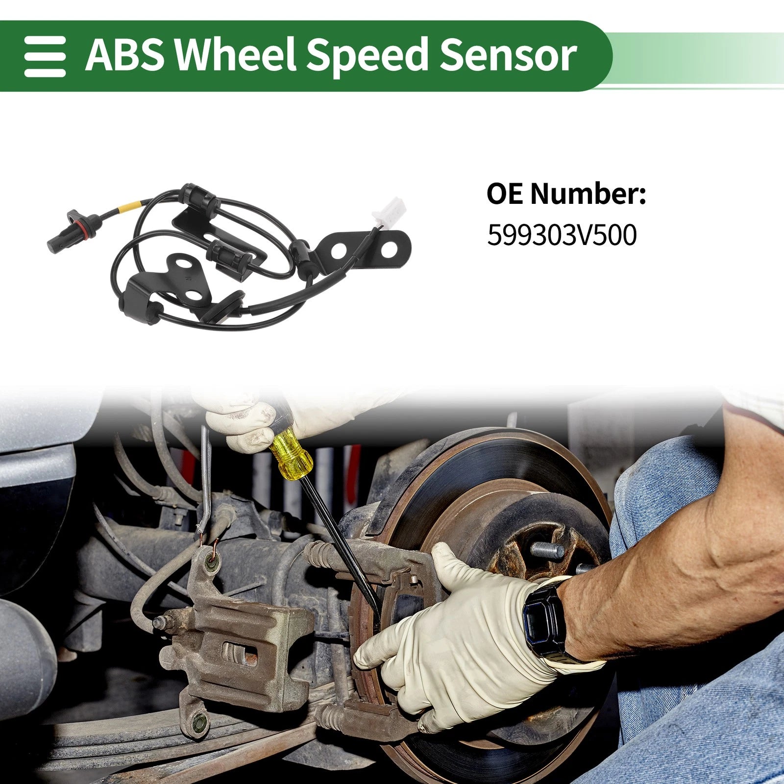 ABS Wheel Speed Sensor Replacement for Hyundai Azera (2015–2017)
