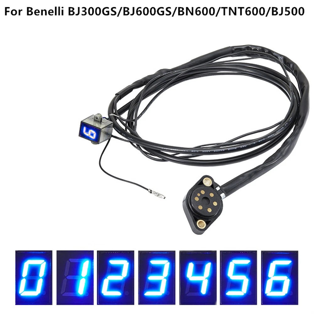 Digital LED Gear Indicator for Benelli BJ300GS/BJ500 (2013–2023)