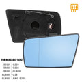 Heated Side Mirror Glass Left for Mercedes-Benz C-Class (2000–2007)