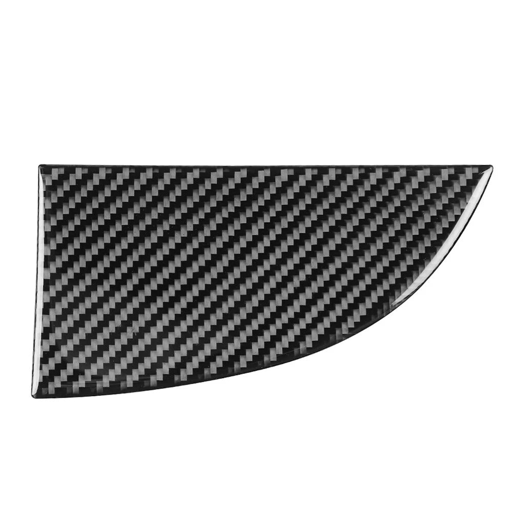 Carbon Fiber Below Driver Side Air Vent Panel Cover Trim for Fiat 500 (2012–2015)