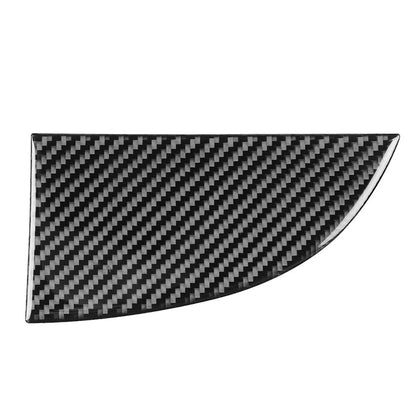 Carbon Fiber Below Driver Side Air Vent Panel Cover Trim for Fiat 500 (2012–2015)