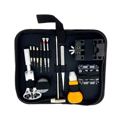 Back Case Opener Tool for Watchmakers - Stand Holder, Hammer, Pin Bars