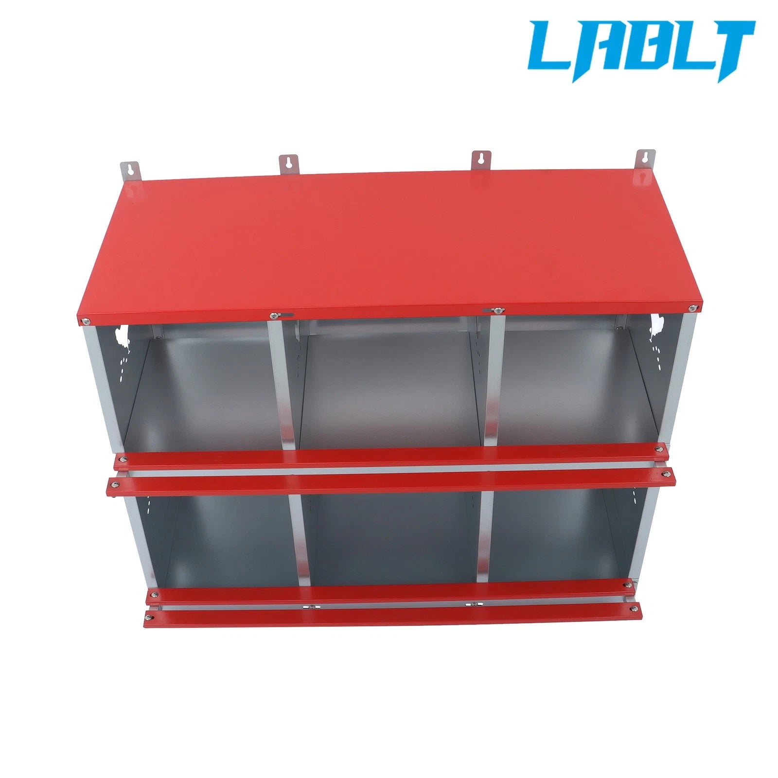 6 Compartment Metal Poultry Nest Box for Chicken (Wall Mount)