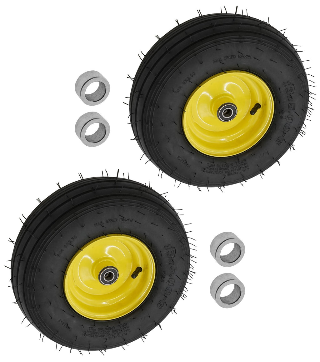 Front Wheel and Tire with Sleeve for John Deere SST15 SST16 (2012–2020)
