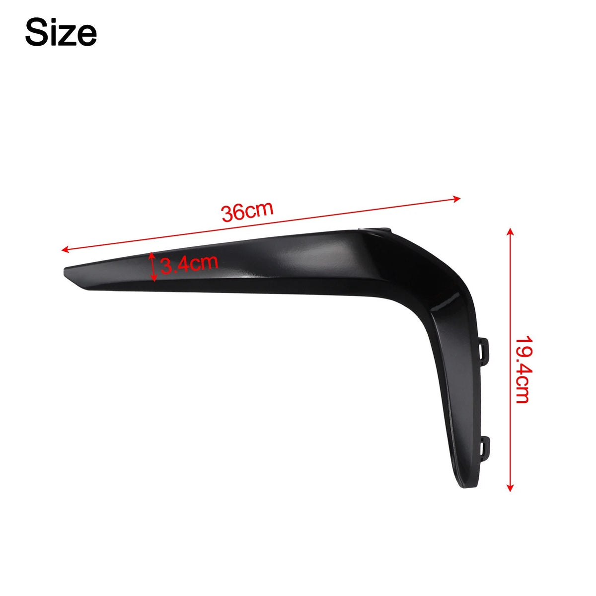 Fog Light Eyelid Cover Trims for BMW 5 Series G30 (2016–2020)