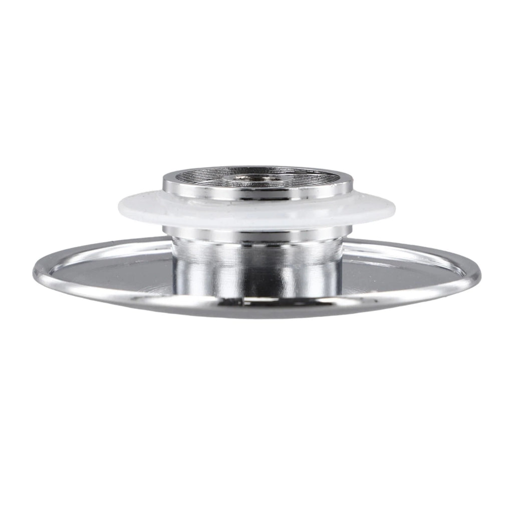 66mm Basin Waste Sink Cap Chrome for Bathroom Kitchen Replacement