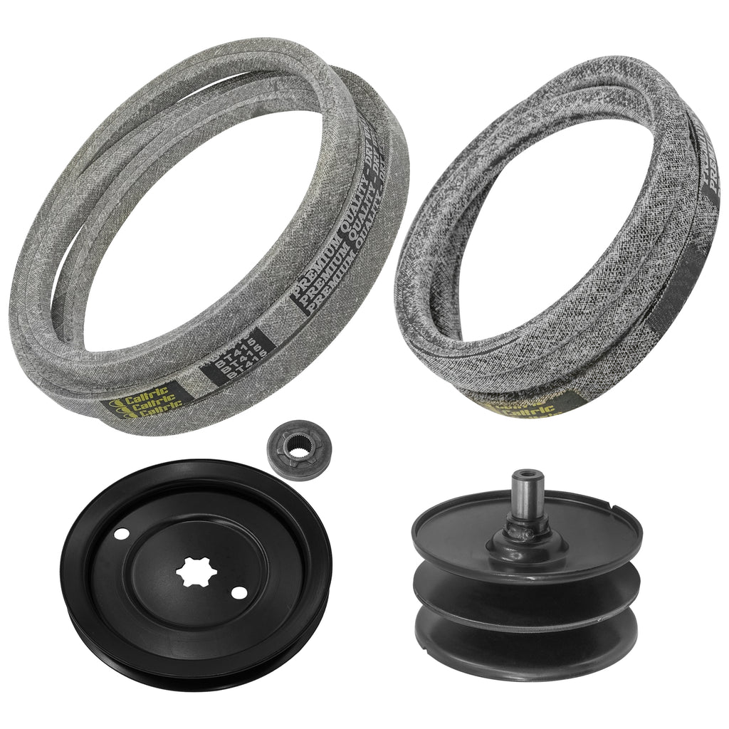 Drive Pulley and Belt Kit Replacement for White Outdoor LT-1700 (2005–2015)