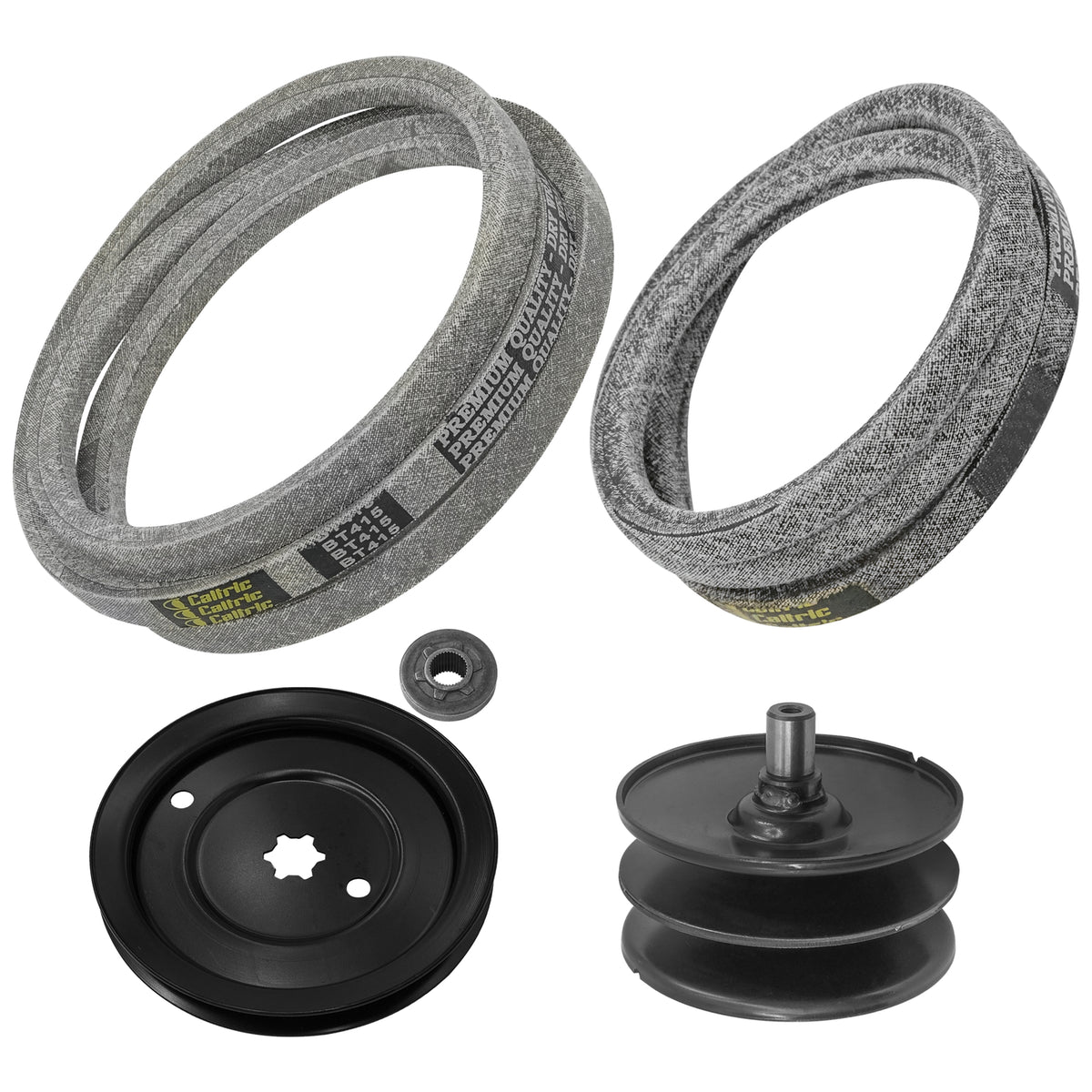 Drive Pulley and Belt Kit Replacement for White Outdoor LT-1700 (2005–2015)