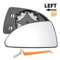 Heated Left Driver Side Mirror Glass Replacement for Chevy Impala (2006–2013)