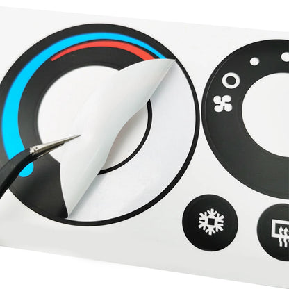Push Button Repair Decal Sticker for Pontiac Torrent (2005–2006)
