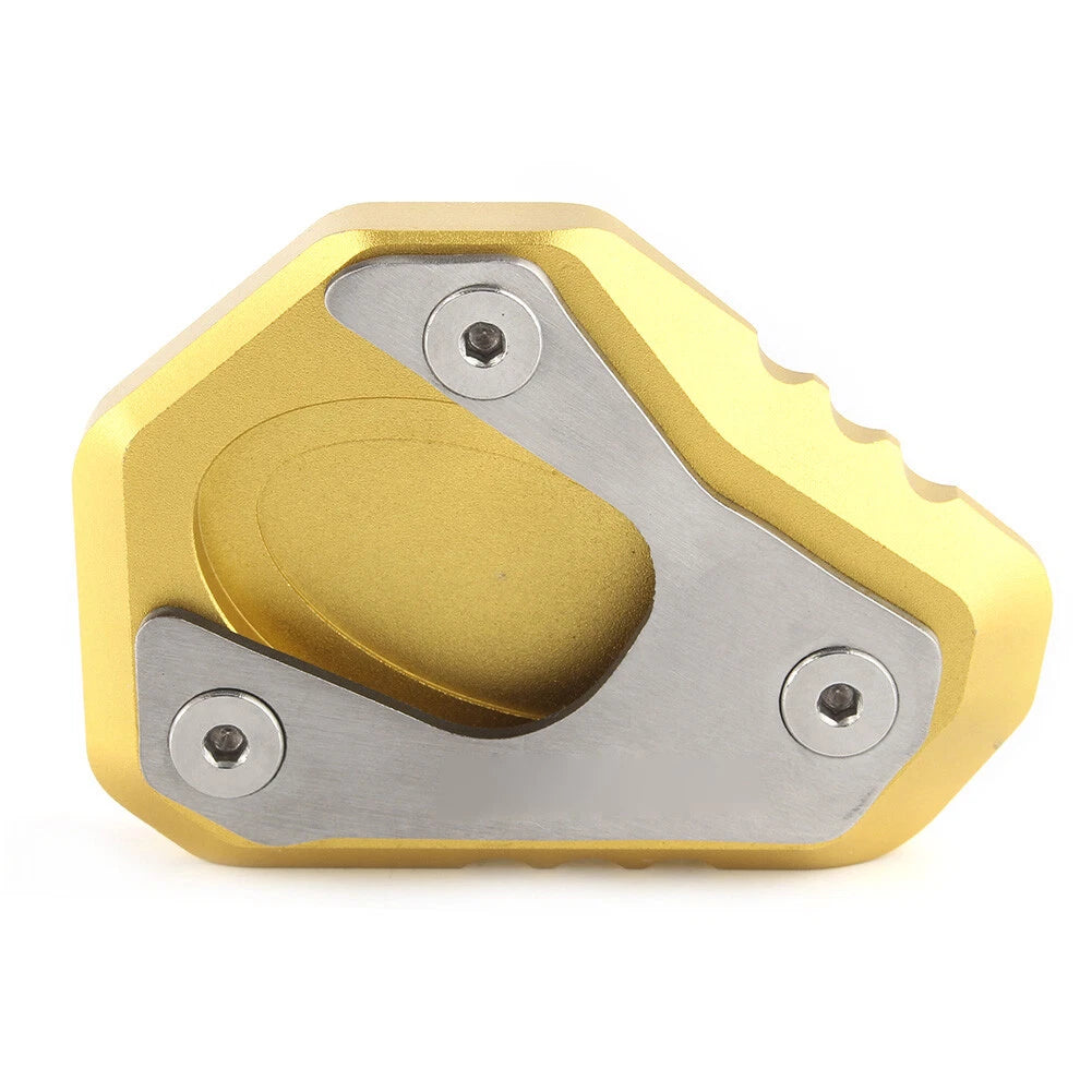 Side Stand Kickstand Foot Plate Pad for Kawasaki Z800 (2013–2016) Gold