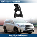 Fog Light Grill Front Left Replacement for Toyota Highlander (2008–2013)