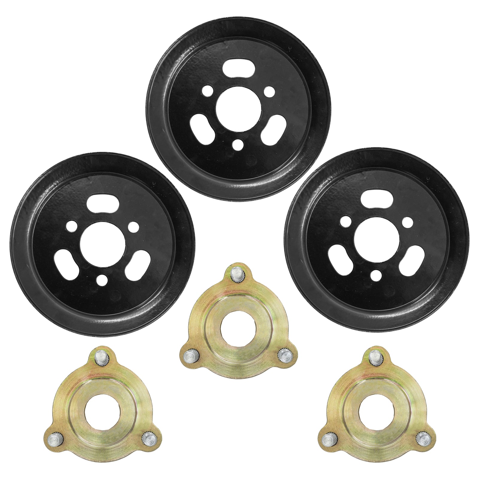 Deck Spindle Pulley and Hub with Studs for Toro 60 Inch (2012–2012)