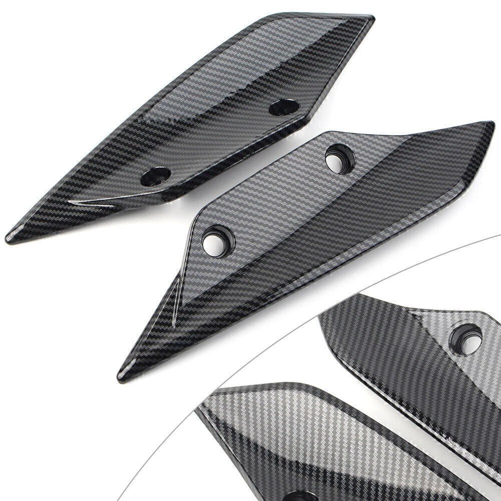 Front Mudguard Side Panel Cover for BMW S1000RR (2009–2014) Carbon Pattern