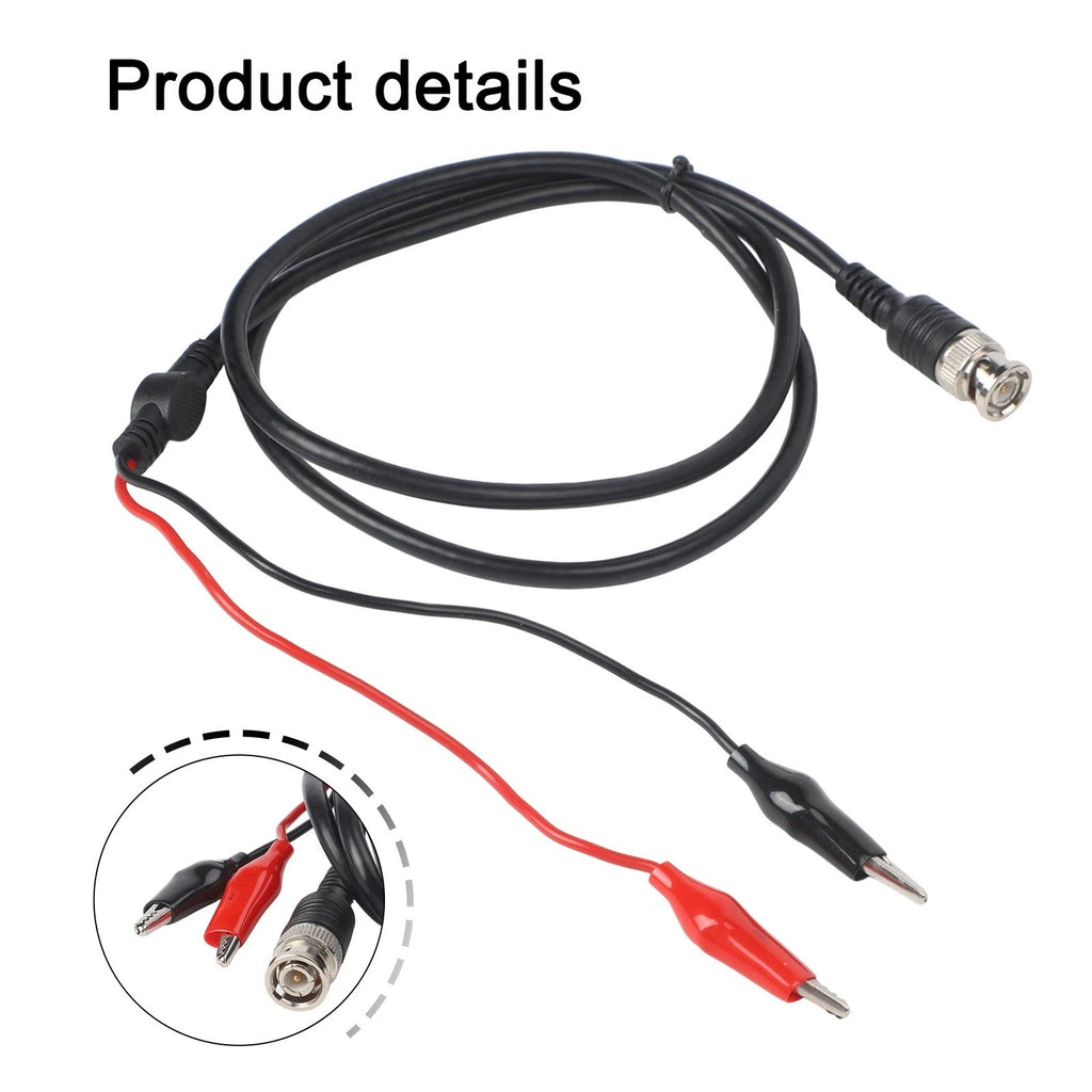 Dual Q9 BNC Connection Cable for Oscilloscope Signal Testing