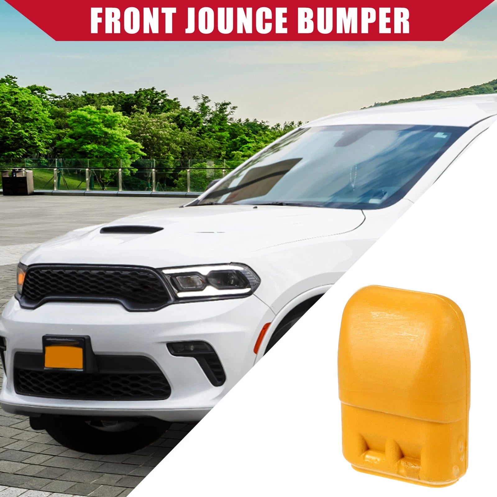 Front Jounce Bumper Replacement Set for Dodge Durango (2000–2003) 2pcs