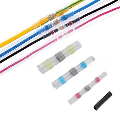 500Pcs Heat Shrink Butt Wire Connectors Terminals