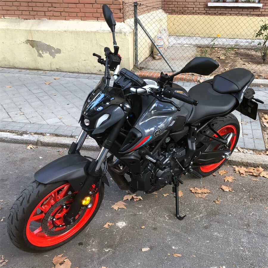 For Yamaha MT07 2021 Motorcycles Windshield Windscreen Air Wind Deflector ABS