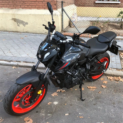 For Yamaha MT07 2021 Motorcycles Windshield Windscreen Air Wind Deflector ABS