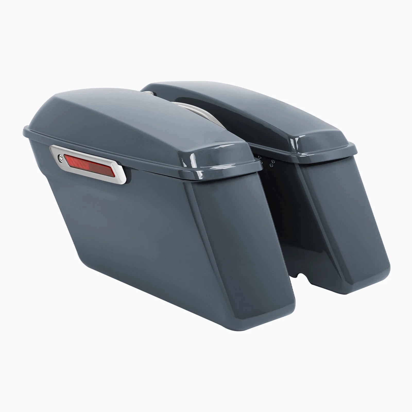 Hard Saddlebag for Harley Touring Electra Glide (2014–2024) Gunship Gray
