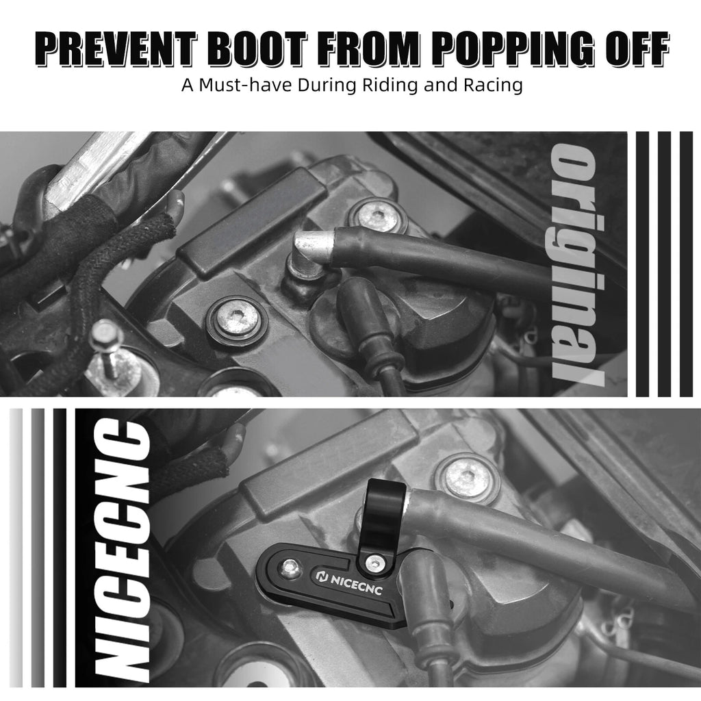 Spark Plug Boot Hold Down for Yamaha YFZ450R/RSE (2009–Present)