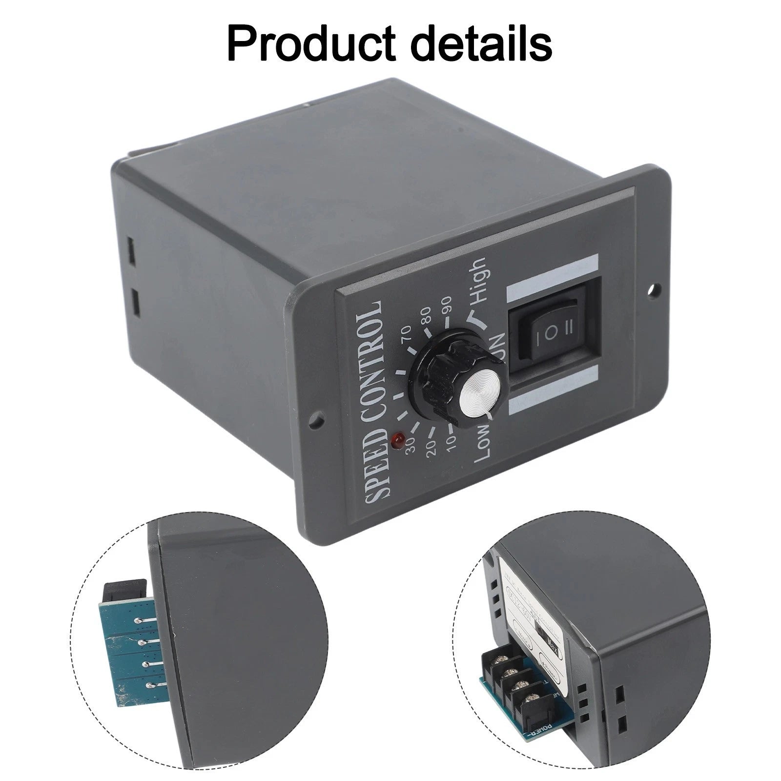 DC Motor Speed Controller 40A for Industrial Applications