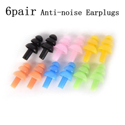 6 Pairs Anti-noise Earplugs for Wireless Earbuds