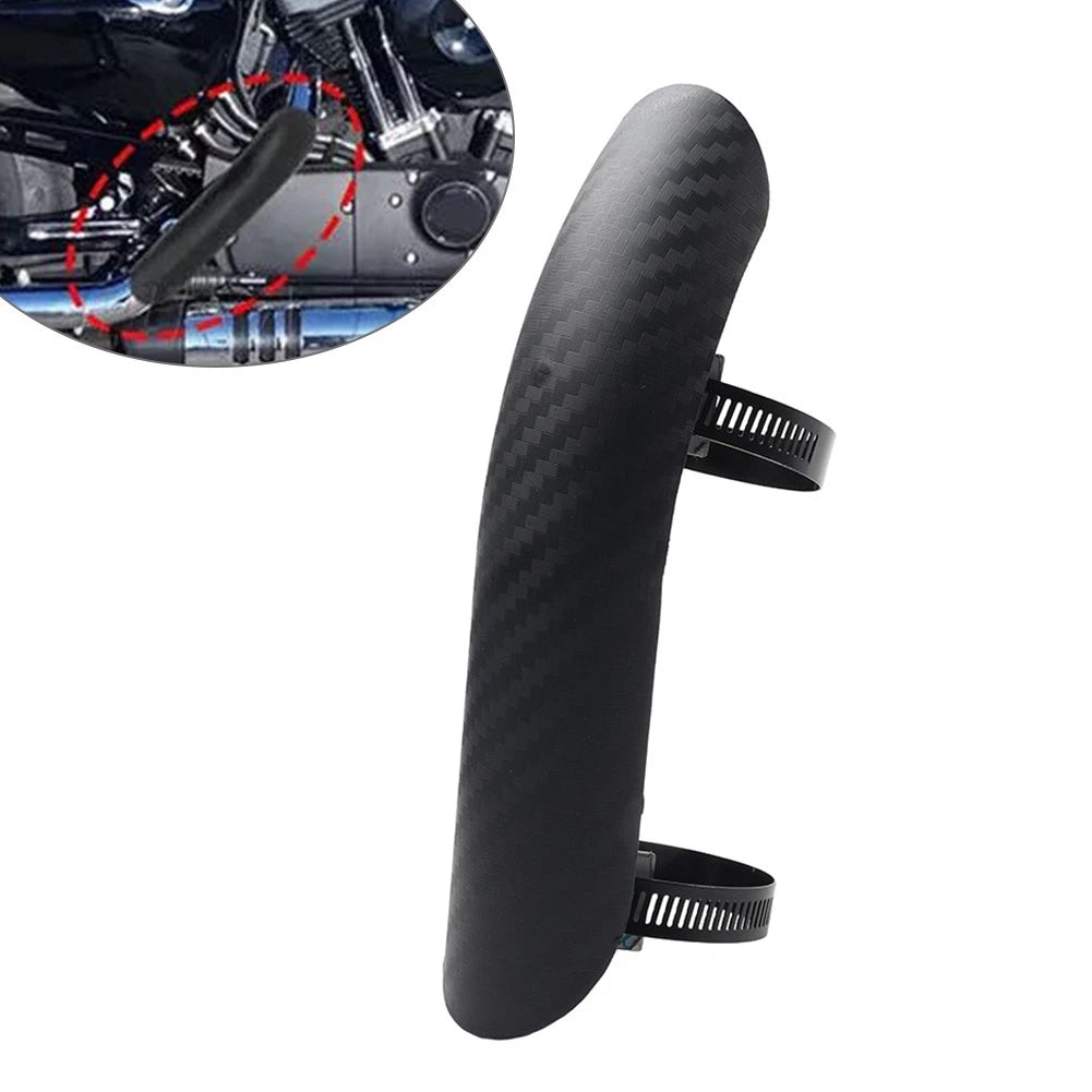 Exhaust Muffler Pipe Heat Shield Cover for Universal Fit (No Specific Years)
