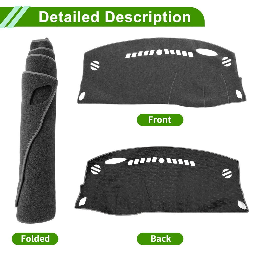 Dash Cover for Opel Astra K (2016–2019) Polyester Gray 1Pc