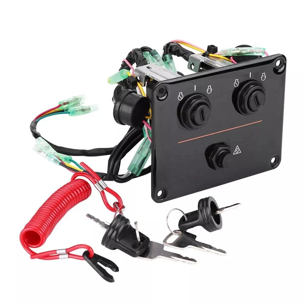 Top Twin Dual Key Switch Assembly for Yamaha (6K1-82570-08, 6K1-82570-13-00)