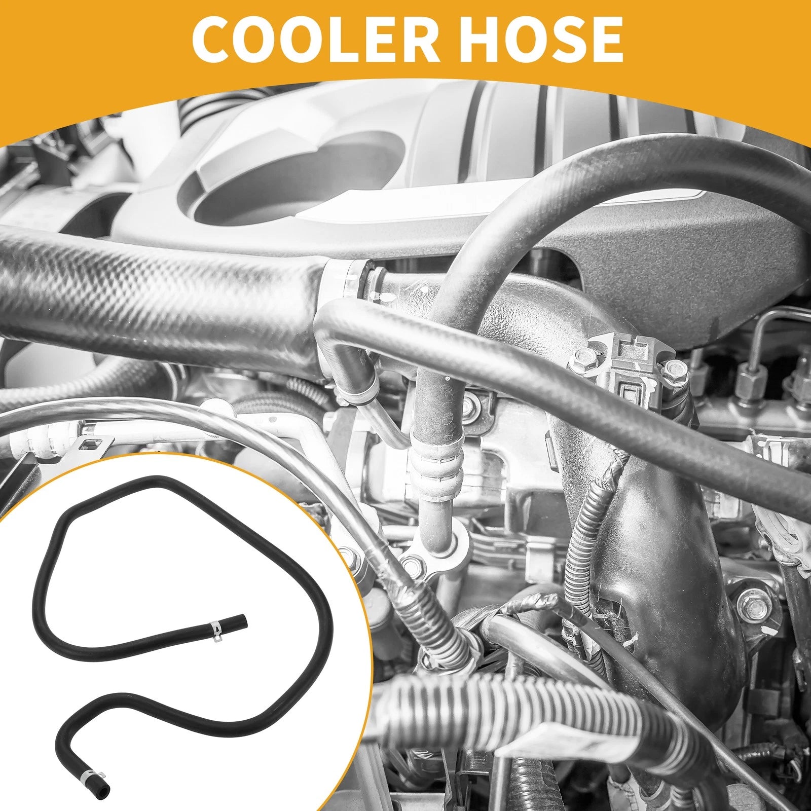 Cooler Hose Rubber Replacement for Ford Mondeo (2000–2007)