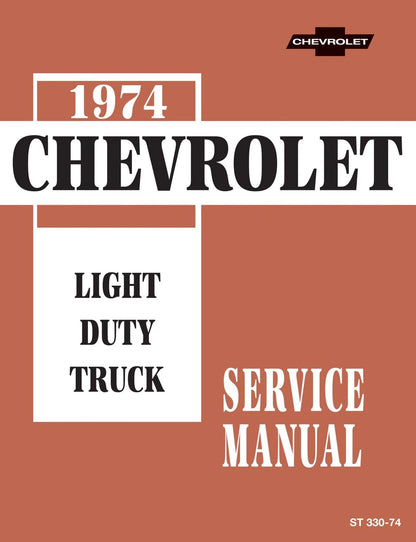 Shop Manual for Chevrolet Truck (1974)