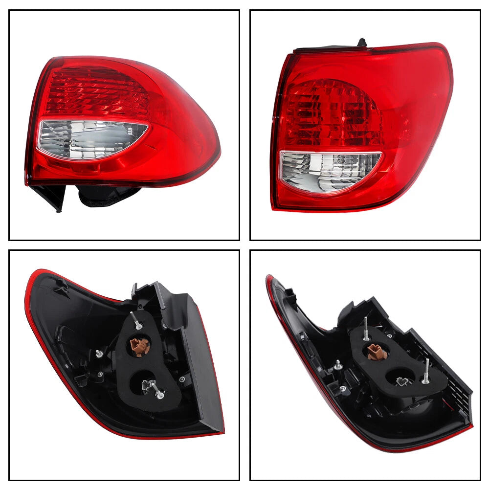 Tail Light Assembly for Toyota Sequoia (2008–2017) - Halogen, Right Side