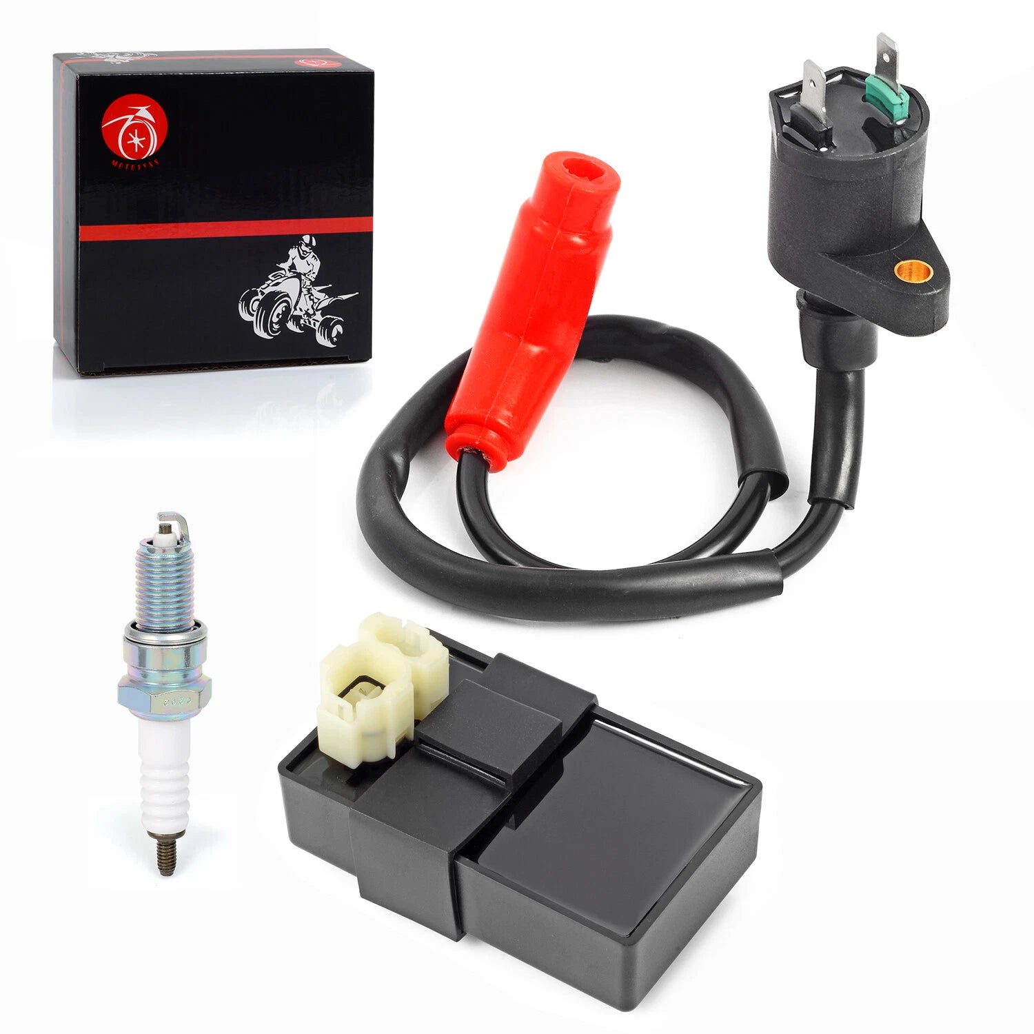 Ignition Coil CDI Spark Plug 30410-HM3-003 for Honda TRX300EX (1993–2006)