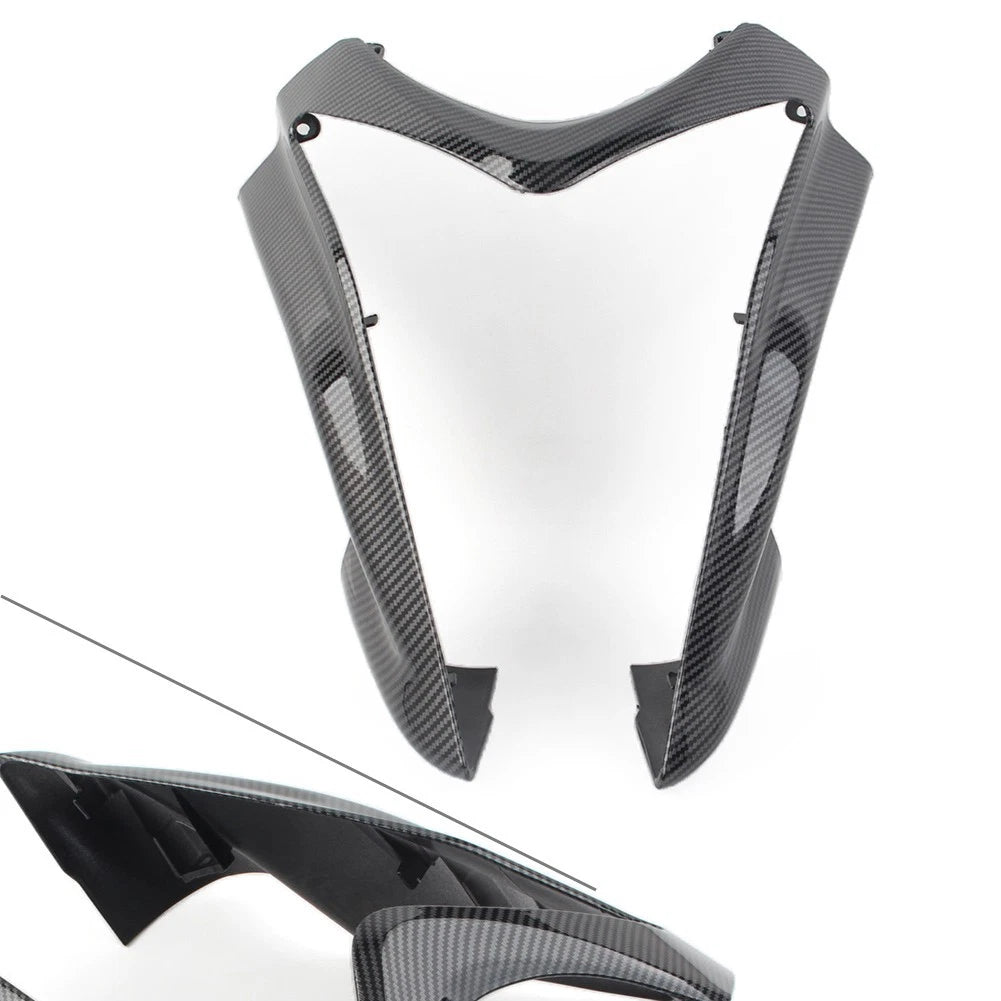 1 Pair ABS Front Upper Fairing Headlight Cowl for Kawasaki ER-6N (2009–2011)