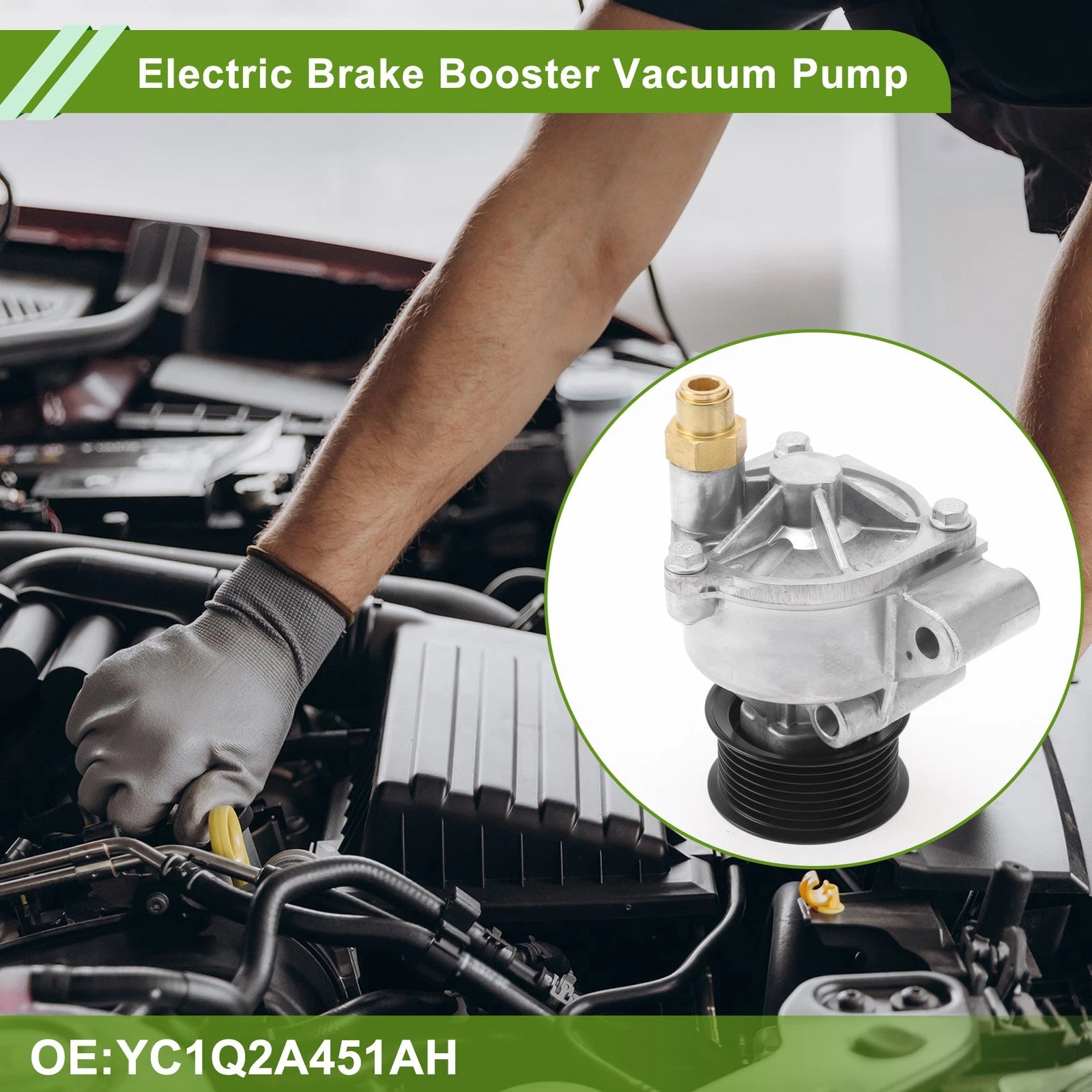 Brake Vacuum Pump Replacement for Ford Transit 2.4 D TDCi (2000–2014)
