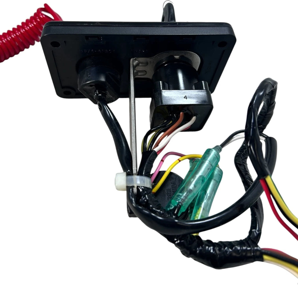 Single Dec Engine Main Switch Key Panel for Yamaha 6X6 (OEM 6X6-82570-33)
