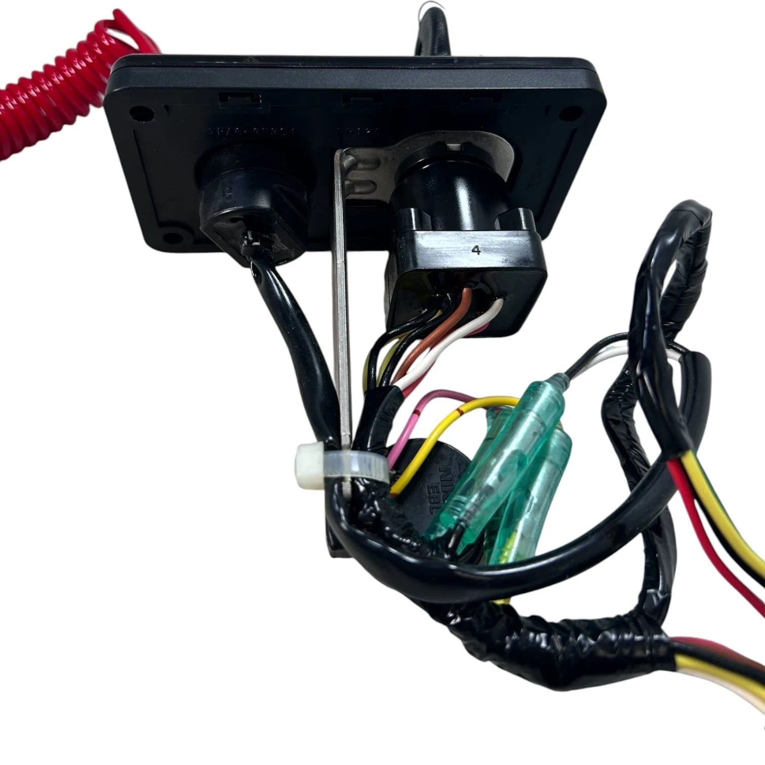 Single Dec Engine Main Switch Key Panel for Yamaha 6X6 (OEM 6X6-82570-33)