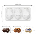 8 Inch Peanut Shape Silicone Molding Tray for Baking