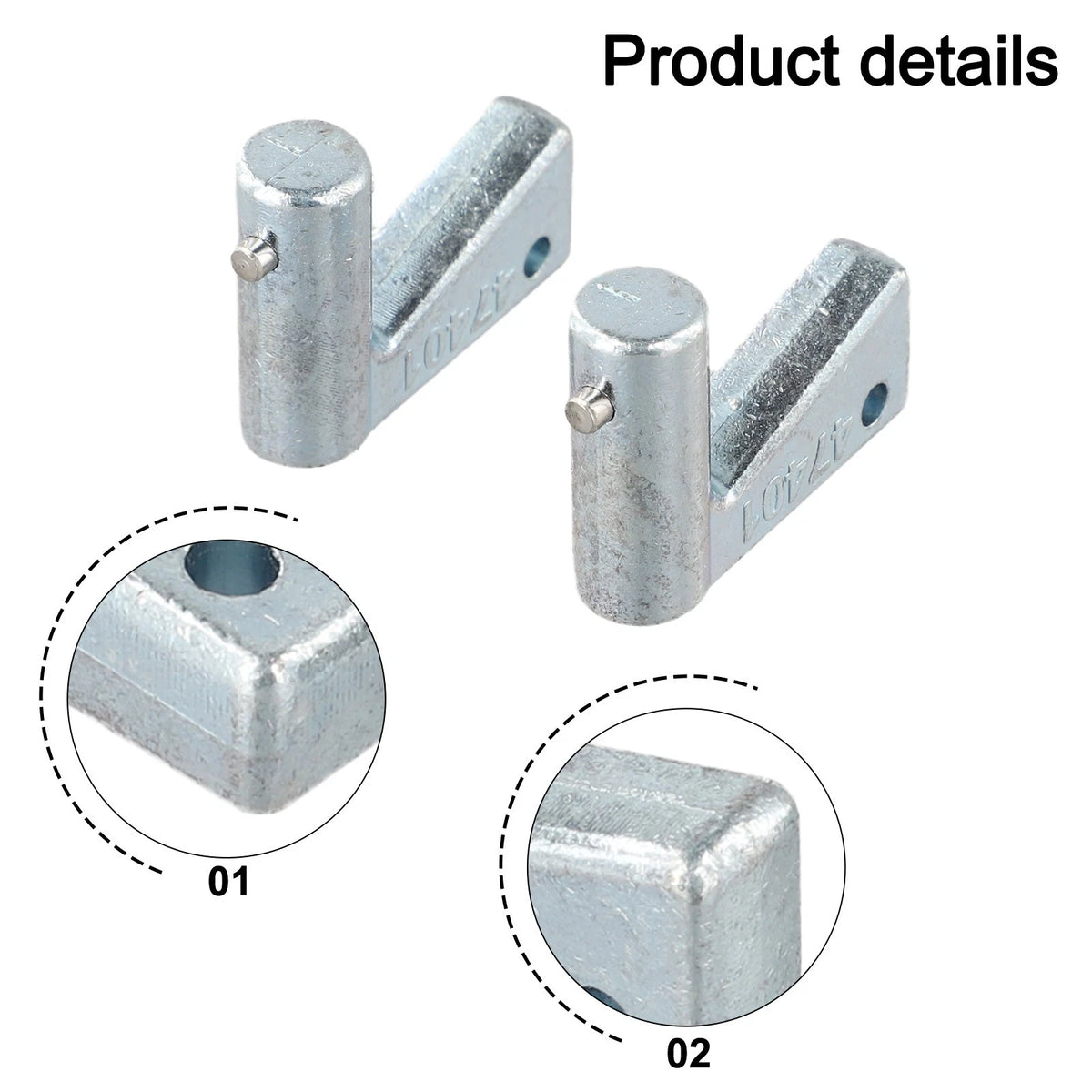 2 Metal Battery Isolator Keys for JCB Models (Compatible)